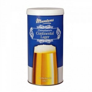 Пивное сусло Muntons Continental Lager, 1,8 кг