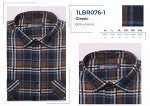 1LBR076-1 Сорочка мужск. фланель дл. рукав, BROSTEM, шт