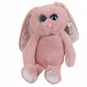 Реснички. Кролик розовый 20 см, игрушка мягкая221