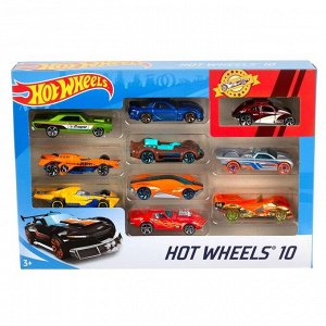 Набор машинок Mattel Hot Wheels Подарочный 10 машинок18