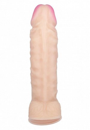 Фаллоимитатор-гигант HULIO GIGANTOFF - 39,5 см.