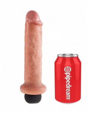 Фаллоимитатор с имитацией семяизвержения 7" Squirting Cock - 21,6 см.