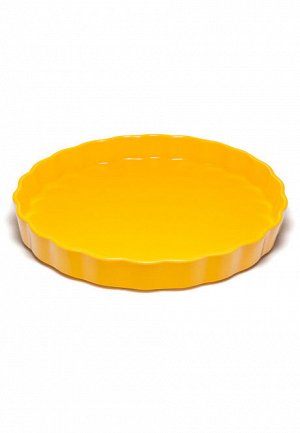 Форма для пирога желтая
