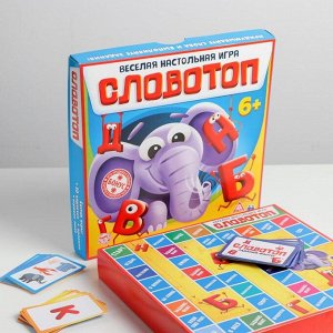 Настольная словесная игра «Словотоп»