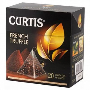 Чай Curtis French Truffle 1.8*20пак (1/12) пирамид. чер. со вкусом шок. трюфеля 516702