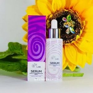 D2 Lab Сыворотка для лица МУЦИН УЛИТКИ SERUM MOIST & REGENERATION SNAIL, 50 мл