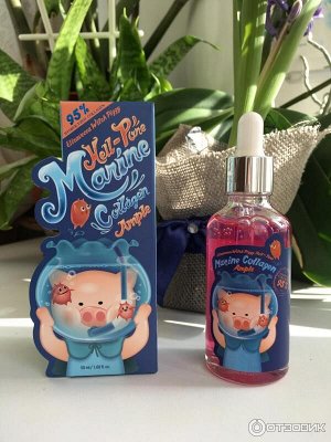 Elizavecca Сыворотка для лица с морским коллагеном Elizavecca Witch Piggy Hell Pore Marine Collagen Ample, 50мл