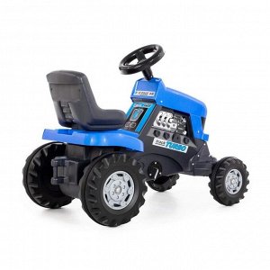 Педальная машина для детей Turbo, цвет синий