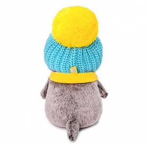 Мягкая игрушка «Басик BABY в вязаной шапке», 20 см