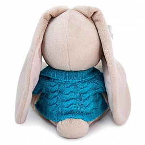 Мягкая игрушка «Зайка Ми в голубом свитере», 18 см