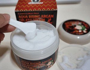Elizavecca Крем для лица АРГАНОВОЕ МАСЛО Aqua Rising Argan Gelato Steam Cream, 100 гр
