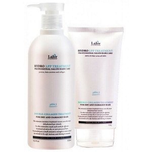 Lador Маска для поврежденных и сухих волос с гидролизованным коллагеном Lador Eco Hydro LPP Treatment, 530мл