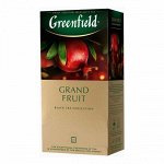 Чай Гринфилд Grand Fruit, 25пак
