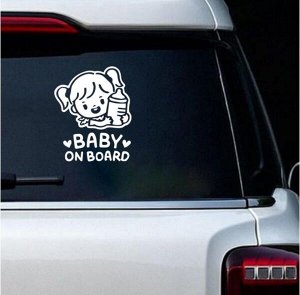 Наклейка на авто &quot;Baby on Board&quot;