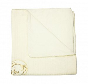 Одеяло-плед " Мишки на качелях" 90*95 см