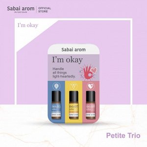 Sabai Arom  I’m Okay Petite Trio On-The-Go 3ml.