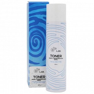 D2 Lab Тонер для лица МУЦИН УЛИТКИ TONER MOIST & REGENERATION SNAIL, 150 мл