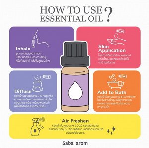 Sabai Arom  Essential Oil 10 мл.