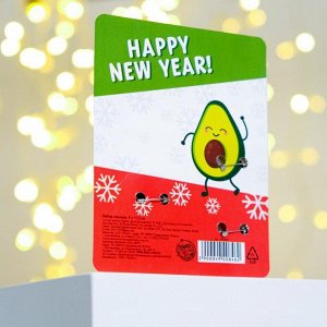 Набор значков "Happy new year", 9 х 11,5 см