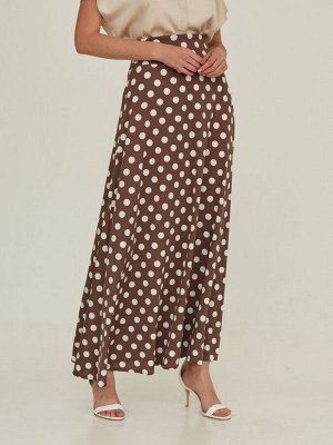 Юбка Длинная юбка-полусолнце макси из коллекции ALINA ASSI BASIC. Юбка с широкой плотной кокеткой, плотно утягивает по фигуре и держит форму.