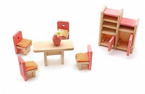 Wood Toys™ Мебель для домика Столовая