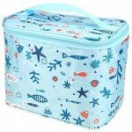 Сумка обеденная &quot;Косметичка&quot; 20х15х15см, полиэстер, термоизо