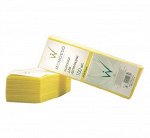 ItalWax, Полоска для депиляции 7*20, (ЖЕЛТАЯ), 100 шт