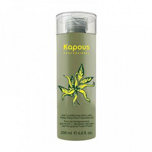 Kapous, Бальзам-кондиционер для волос с эфирным маслом цветка дерева Иланг-Иланг, 200 мл арт. 2403