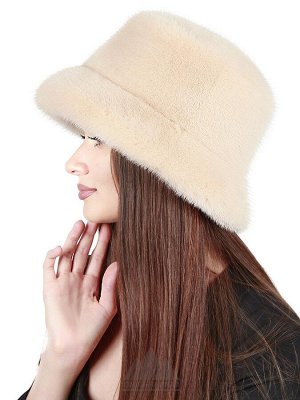 Шляпа из роскошного меха норкиКамилла