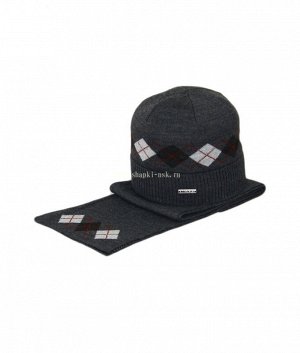 828 T флис (шапка+шарф) Комплект