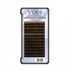 VOCI- Ресницы коричневые изгиб C 0,07-10 mm
