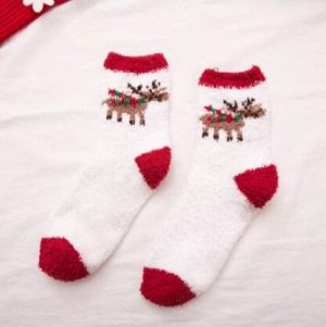 Плюшевые носочки, Рождественские олени