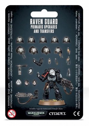 Миниатюры Warhammer 40000: Raven Guard Primaris Upgrades & Transfers Sheet