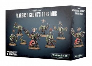 Миниатюры Warhammer 40000: Ork Warboss Grukk's Boss Mob