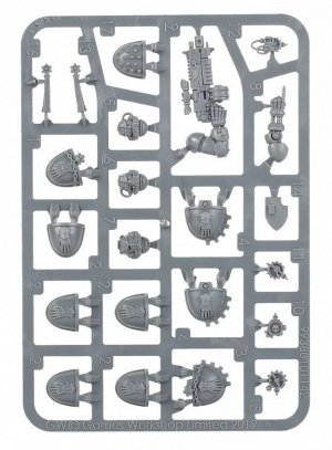 Миниатюры Warhammer 40000: Iron Hands Primaris Upgrades & Transfers Sheet