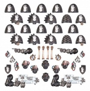 Миниатюры Warhammer 40000: Iron Hands Primaris Upgrades & Transfers Sheet