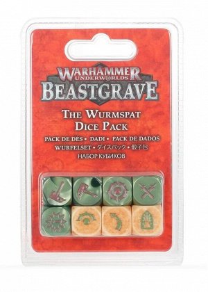 Warhammer Underworlds Beastgrave: The Wurmspat Dice Set