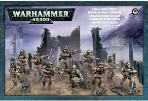 Миниатюры Warhammer 40000: Кадианский Ударный Взвод Имперской Гвардии (Astra Militarum Cadian Infantry Squad)