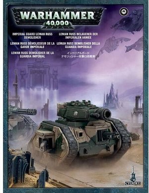 Миниатюры Warhammer 40000: Демолишер Леман Расс Имперской Гвардии (Imperial Guard Demolisher)