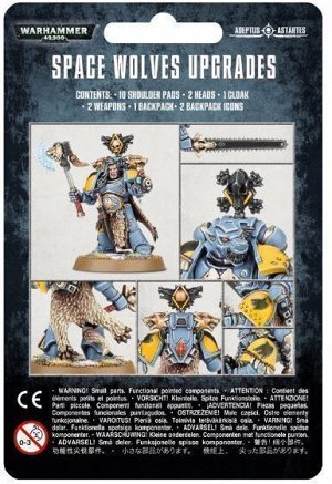 Миниатюры Warhammer 40000: Space Wolves Upgrade Pack