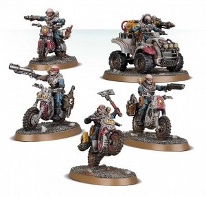 Миниатюры Warhammer 40000: Genestealer Cults Atalan Jackals