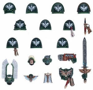 Миниатюры Warhammer 40000: Dark Angels Upgrade Pack