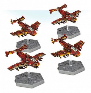 Миниатюры Warhammer 40000: Aeronautica Imperialis: Ork Air Waaagh! Fighta Bommerz