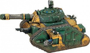 Миниатюры Warhammer 40000: Боевой Танк Леман Расс Имперской Гвардии (Imperial Guard Leman Russ Battle Tank)