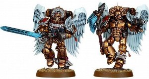 Миниатюры Warhammer 40000: Стража Сангвиния Кровавых Ангелов (Blood Angels Sanguinary Guard)