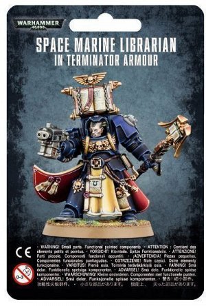 Миниатюры Warhammer 40000: Space Marine Librarian in Terminator Armour