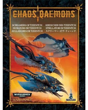 Миниатюры Warhammer 40000: Крикуны Тзинтча, новая версия (Screamers of Tzeentch)