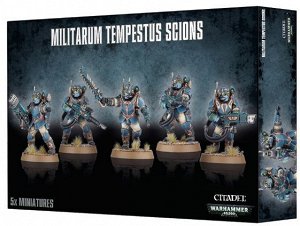 Миниатюры Warhammer 40000: Militarum Tempestus Scions