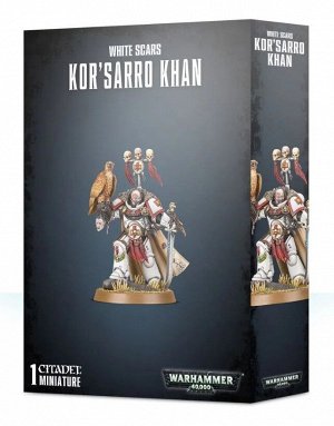 Миниатюры Warhammer 40000: White Scars Kor'sarro Khan