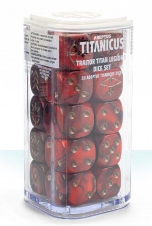 Warhammer: Traitor Titan Legions Dice Set